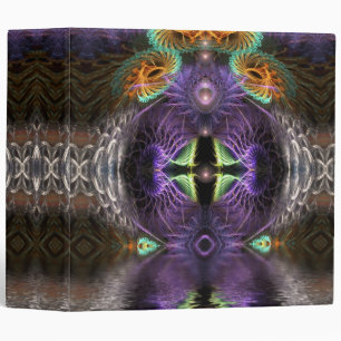 Fantasy Doorway : Fractal Art 2" Binder