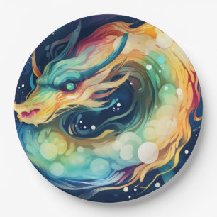 Fantasy Dragon Dream Animal 14 Paper Plate