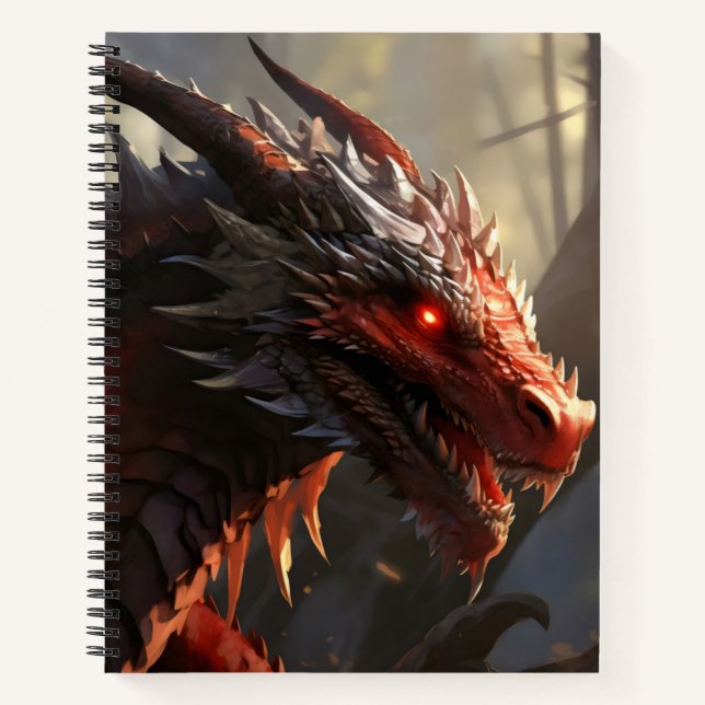 Fantasy Dragon Notebook (Front)