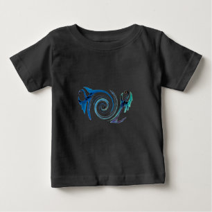 Fantasy Dragon Swirl Baby T-Shirt