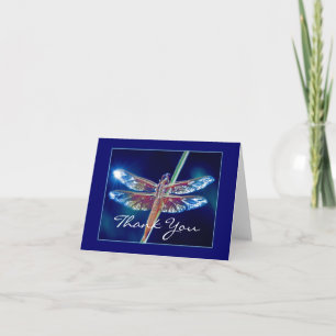 Fantasy Dragonfly Thank You Card