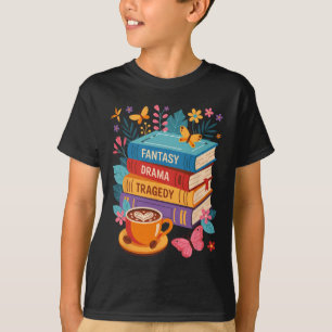 Fantasy Drama Tragedy Books Subtle Anti-trump T-Shirt