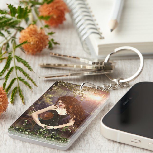 Fantasy Dreamer Keychain (Front Right)