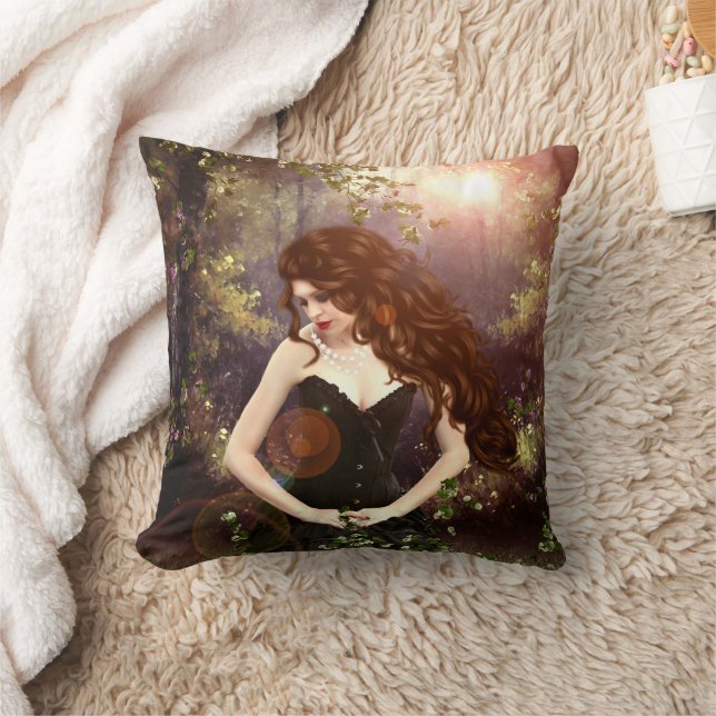 Fantasy Dreamer Throw Pillow (Blanket)