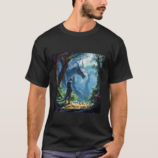 Fantasy Eggs Dragon Knight T-Shirt (Front)