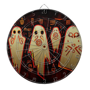 Fantasy Egyptian Ghosts Halloween (1) Dartboard