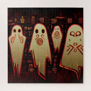 Fantasy Egyptian Ghosts Halloween (1) Jigsaw Puzzle