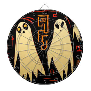 Fantasy Egyptian Ghosts Halloween (2) Dartboard