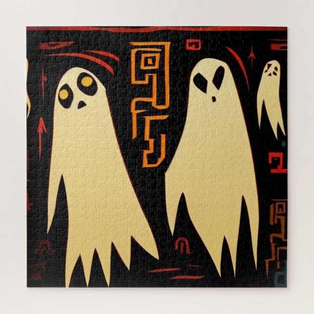Fantasy Egyptian Ghosts Halloween (2) Jigsaw Puzzle (Vertical)