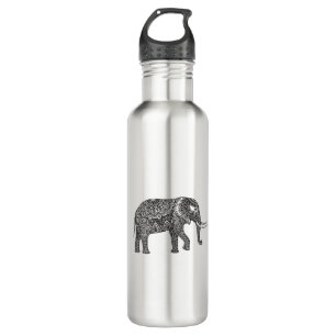 Fantasy Elephant Doodle 710 Ml Water Bottle