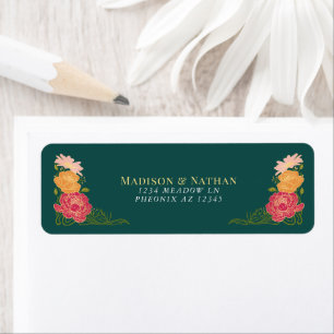 Fantasy Enchanted Floral Garden Wedding