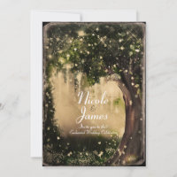 Fantasy Enchanted Love Forest Vintage Wedding