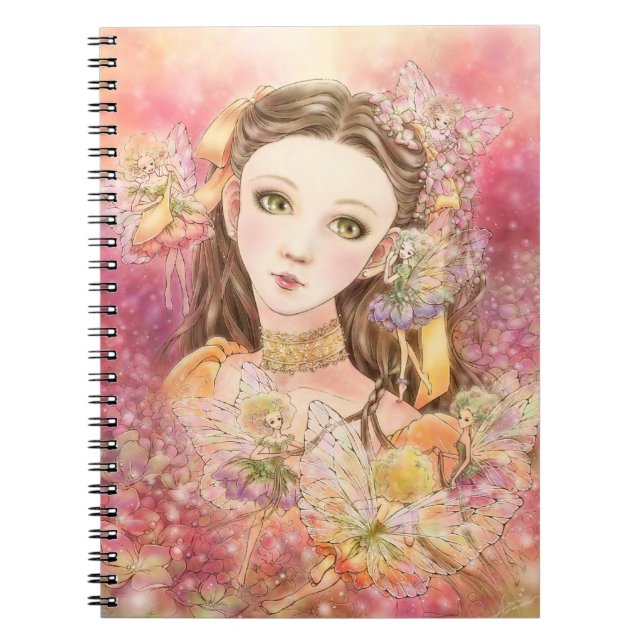 Fantasy Fairy Art Notebook (Front)