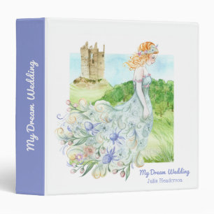 Fantasy Fairy Tale Bridal Planner Binder