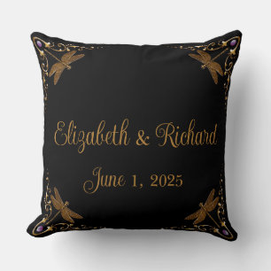 Fantasy Fairy Tale Wedding Throw Pillow