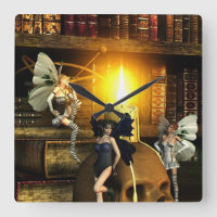 Fantasy Fairy Wall Clock