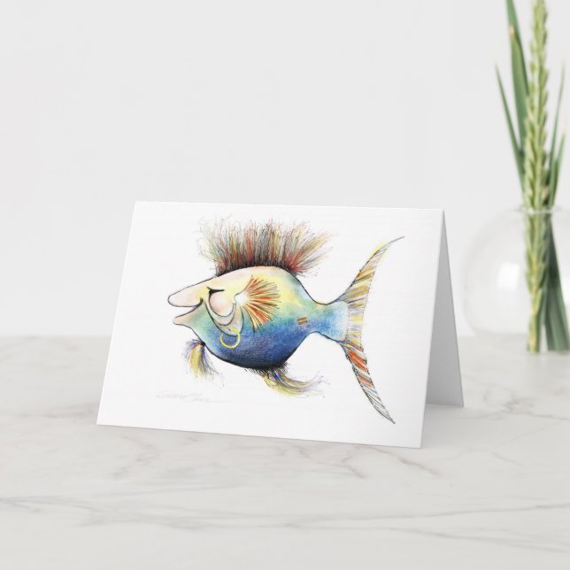 Fantasy Fish: Cod Stewart Card (Front)