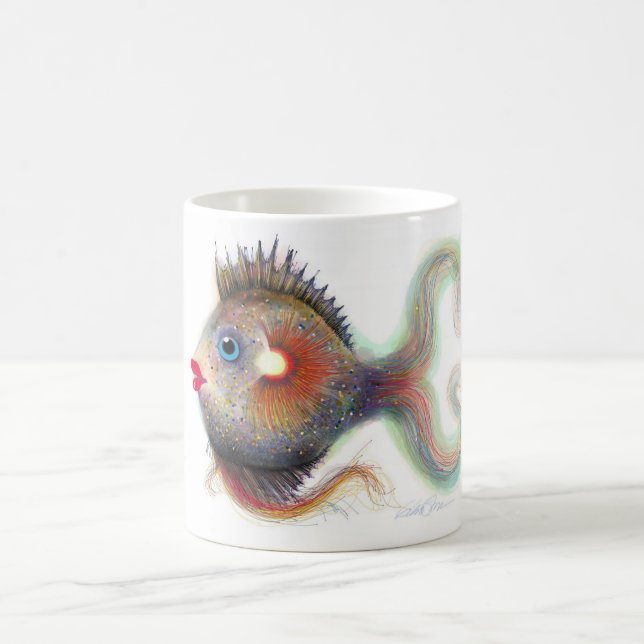 Fantasy Fish: Fancy Coffee Mug (Center)