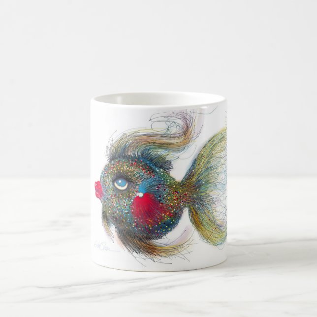 Fantasy Fish: Kissiefish Coffee Mug (Center)