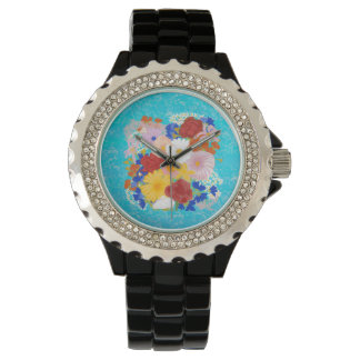 Fantasy floral watch