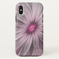 Fantasy Flower Abstract Plum Floral Fractal Art