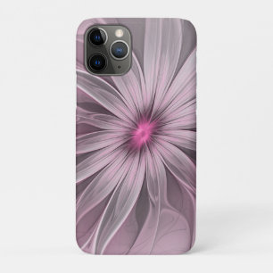 Fantasy Flower Abstract Plum Floral Fractal Art iPhone 11 Pro Case