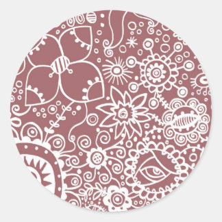 Fantasy Flowers Sticker