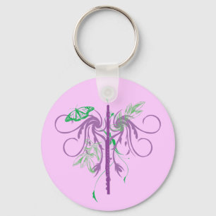 Fantasy Flute Keychain