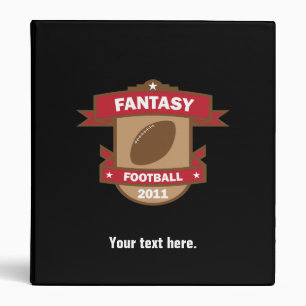 Fantasy Football 2011 Custom Binder