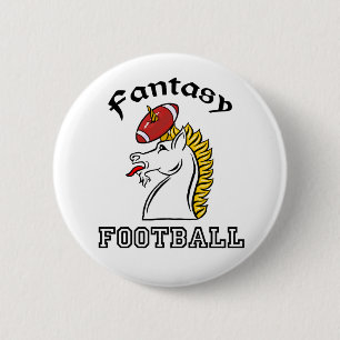 Fantasy Football 2 Inch Round Button