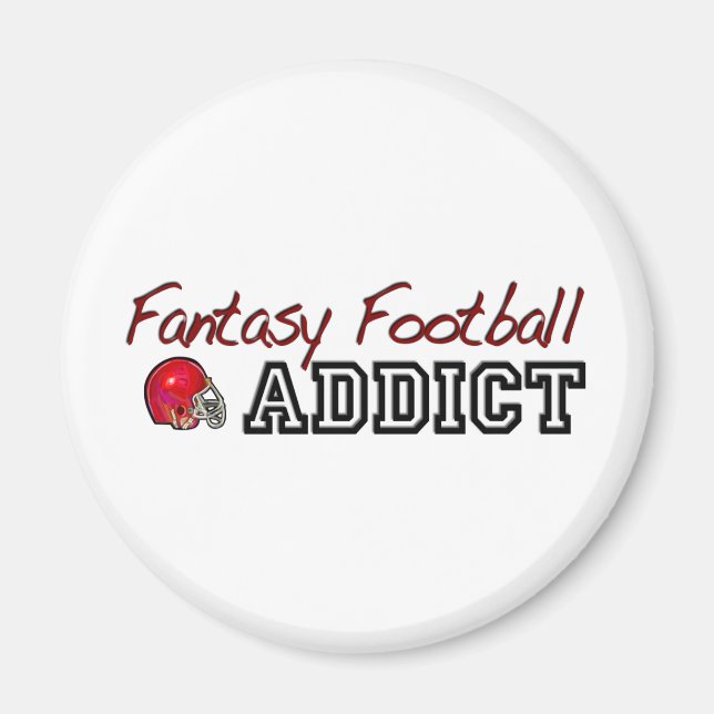 Fantasy Football Addict Magnet (Front)