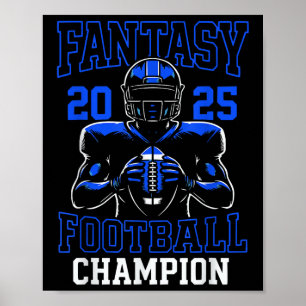 Fantasy Football Champion 2025 Poster
