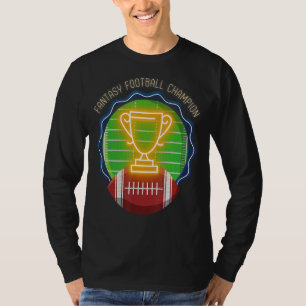 Fantasy Football Champion GOAT League Championship T-Shirt
