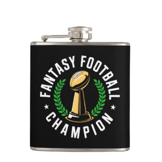 Fantasy Football Champion Hip Flask