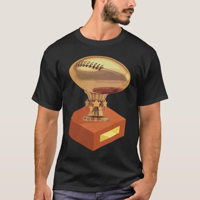 Fantasy Football Champion Trophy T T-Shirt (Front)