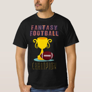 Fantasy Football Champion Trophy Winner  T-Shirt