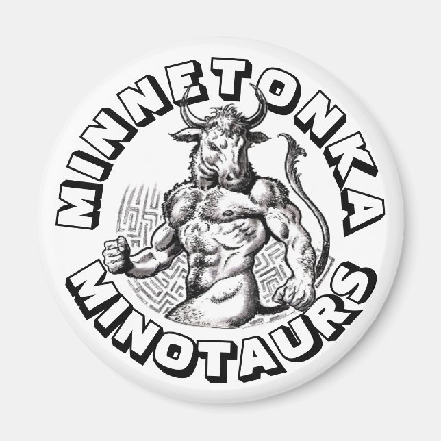 Fantasy Football Champs: The Minnetonka Minotaurs! Magnet (Front)