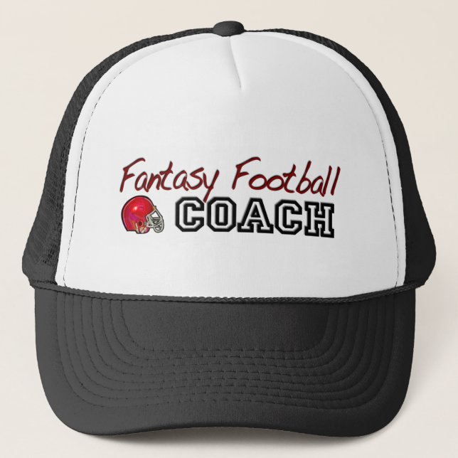 Fantasy Football Coach Trucker Hat (Front)
