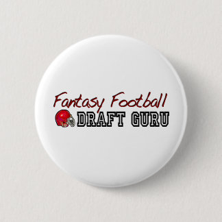 Fantasy Football Draught   Guru 2 Inch Round Button