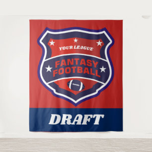 Fantasy Football Draught Shield Tapestry