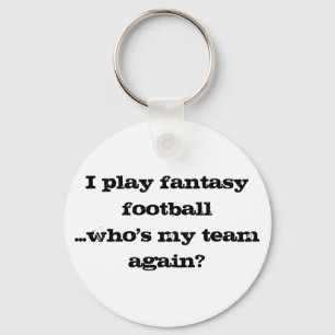 Fantasy Football Fans' Keychain