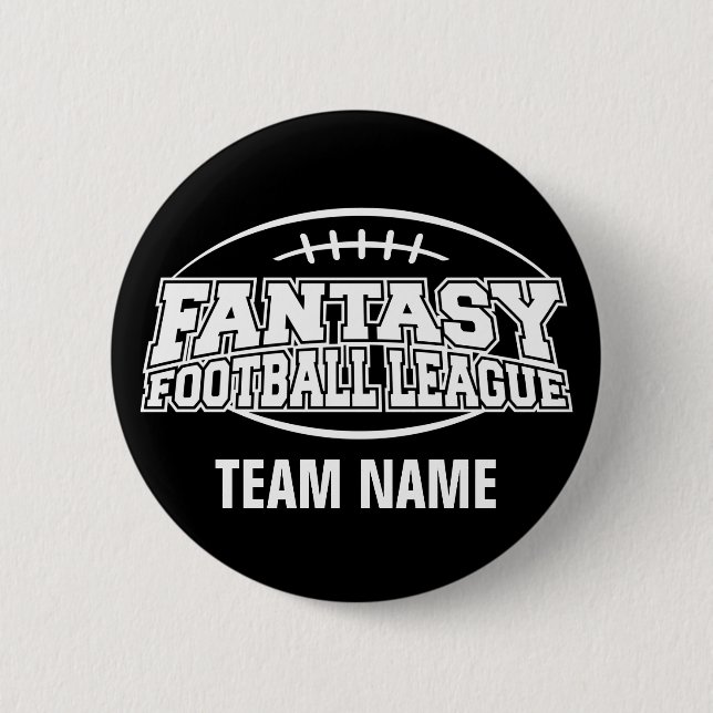 Fantasy Football FFL Custom Gift 2 Inch Round Button (Front)