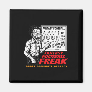 Fantasy Football Freak Draught Dominate Destroy Ha Magnet