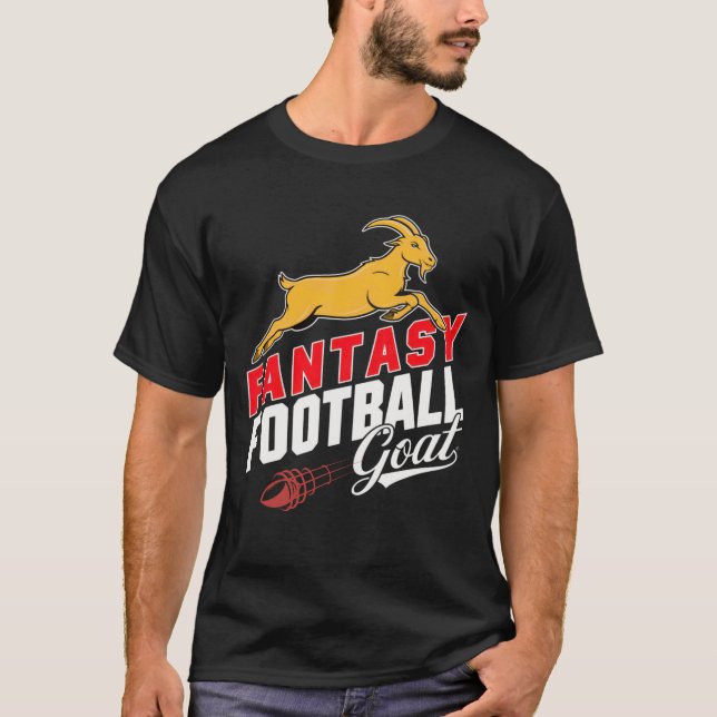 Fantasy Football Goat Champion Essential T-Shirt (Front)