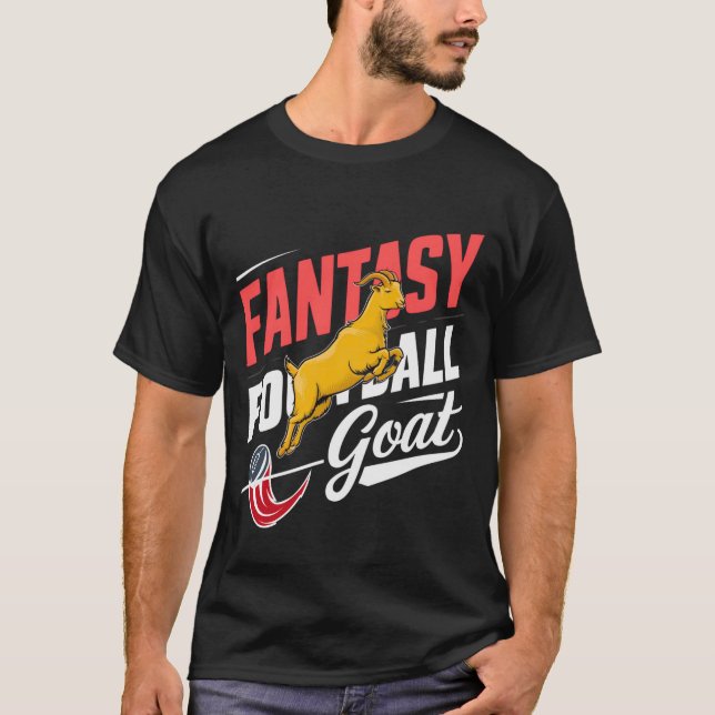 Fantasy Football Goat Champion Essential T-Shirt (Front)