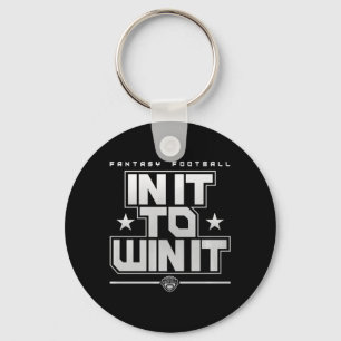 Fantasy Football In It To Win It   Keychain