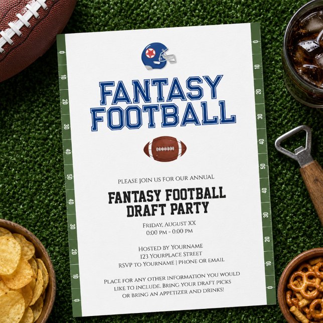 Fantasy Football Invitation (Creator Uploaded)