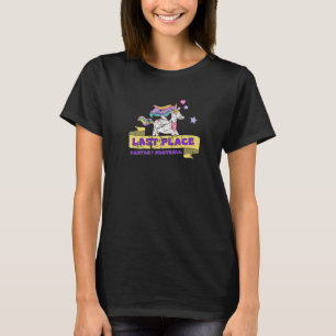 Fantasy Football Last Place Vintage Cute Unicorn T-Shirt