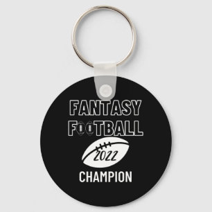 Fantasy Football League Champion Winner 2022 Foot Keychain