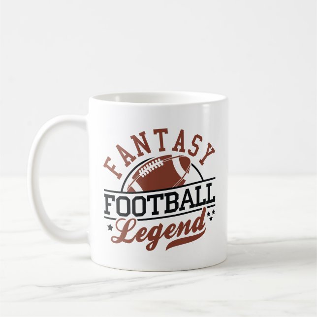 Fantasy Football Legend Coffee Mug (Left)